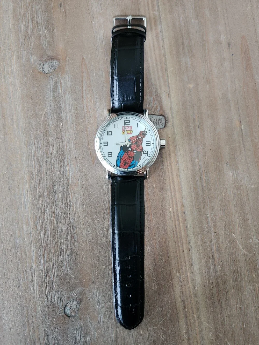 🕷️ Marvel Comics Spider-Man Analog Watch | New Battery Installed Comics Mens